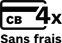 Paiement 4x sans frais